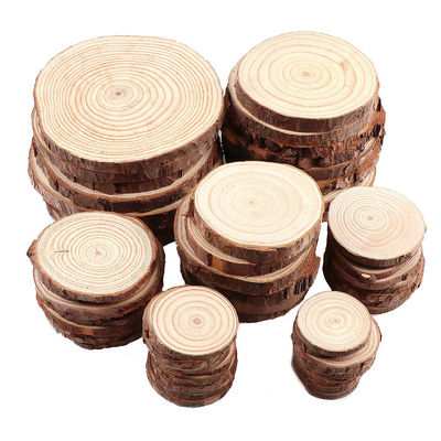 16 CM Niedokończone plastry naturalnego drewna Drewniane dyski Rzemiosło