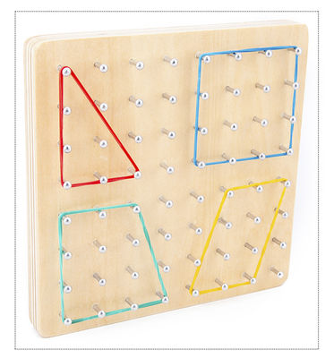 Gwoździe do krawata 16,5 cm Drewniane zabawki edukacyjne Pomoc dydaktyczna Montessori