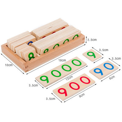 3,5 cm drewniane numery Puzzle liczenie kart matematycznych pomoce dydaktyczne dla małych dzieci