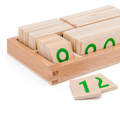 3,5 cm drewniane numery Puzzle liczenie kart matematycznych pomoce dydaktyczne dla małych dzieci