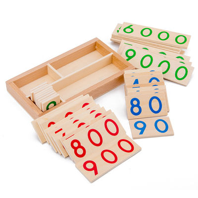 3,5 cm drewniane numery Puzzle liczenie kart matematycznych pomoce dydaktyczne dla małych dzieci