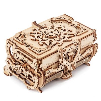 Osobowość 3,94 cala Mechaniczne drewniane puzzle Drewniane mechaniczne puzzle 3d