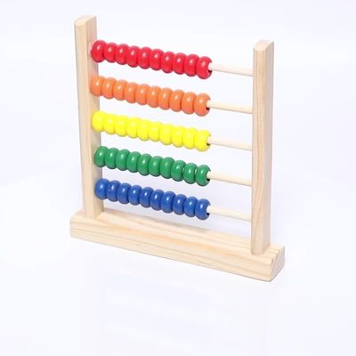 3D geometryczny 15cm drewniany koralik liczący liczydło zabawki dla dzieci Liczenie liczb