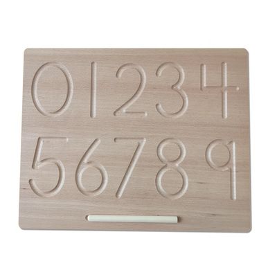 Tablica alfabetów 29cm drewniana zabawka matematyczna do nauczania języka