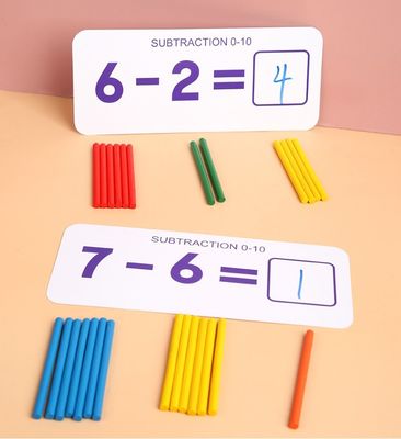 Nietoksyczna 15cm tablica licząca Montessori Drewniana tabliczka mnożenia