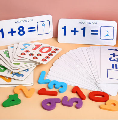 Nietoksyczna 15cm tablica licząca Montessori Drewniana tabliczka mnożenia