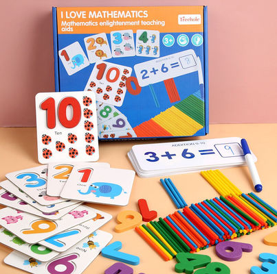 Nietoksyczna 15cm tablica licząca Montessori Drewniana tabliczka mnożenia