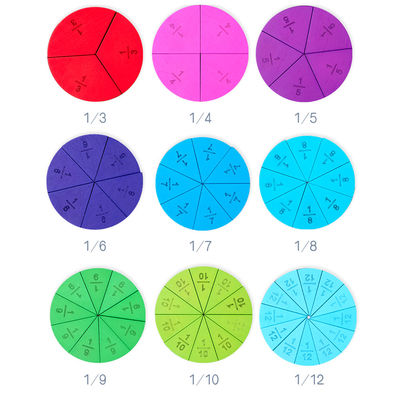 Karta matematyki 11 sztuk tablica z numerami puzzle drewniane frakcje pomoce dydaktyczne