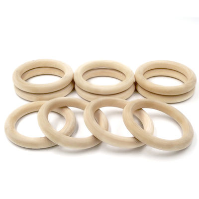 Bransoletka DIY 55mm Drewniana zabawka na ząbkowanie Ząbkowanie z drewna bukowego