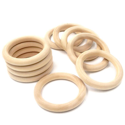 Bransoletka DIY 55mm Drewniana zabawka na ząbkowanie Ząbkowanie z drewna bukowego