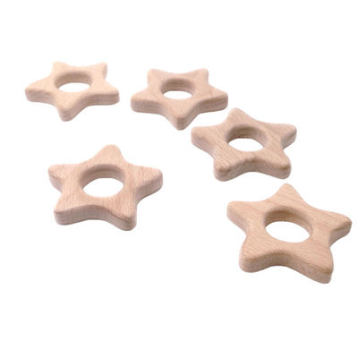 Buk 2cm Drewniany gryzak Królik 4cm Spersonalizowany drewniany gryzak