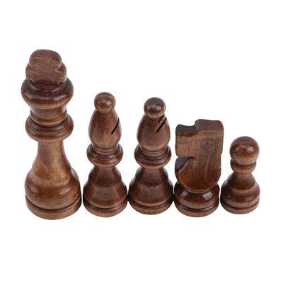Dzieci 70mm Vintage drewniana szachownica szachownica zestaw gier rozrywkowych