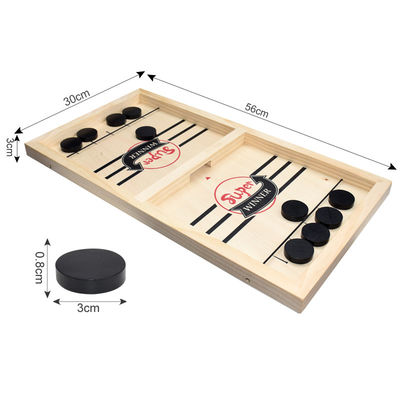Krążek Unisex Drewniane Szachy Wiek 4 Drewniane Sling Hokej