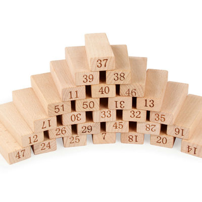 Cyfrowe 51 szt.Blog Building Blocks Dominos Jenga Blocks