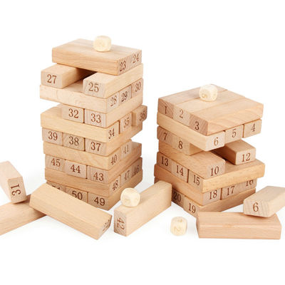 Cyfrowe 51 szt.Blog Building Blocks Dominos Jenga Blocks