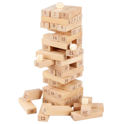 Cyfrowe 51 szt.Blog Building Blocks Dominos Jenga Blocks