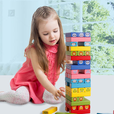 Wieża 12,5 cm Automatyczne klocki Domino Train Domino