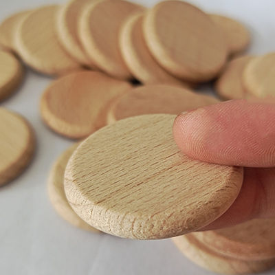 Kora Drzewa 5cm Krążki z naturalnego drewna Okrągłe Plasterki Drewna Wycinanki Ozdoby