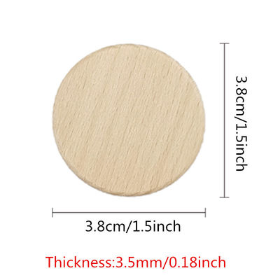 Kora Drzewa 5cm Krążki z naturalnego drewna Okrągłe Plasterki Drewna Wycinanki Ozdoby
