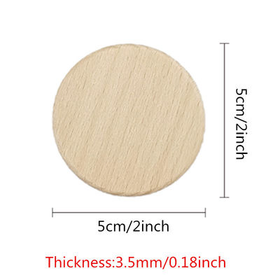 Kora Drzewa 5cm Krążki z naturalnego drewna Okrągłe Plasterki Drewna Wycinanki Ozdoby