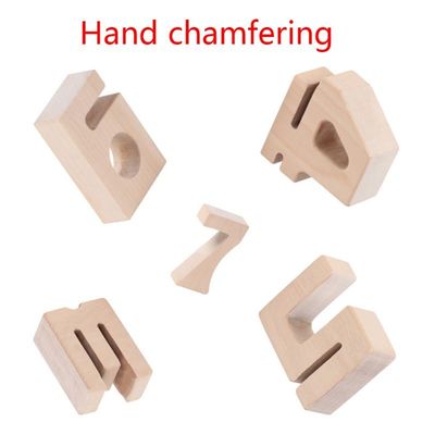 Balance Jenga Drewniane klocki numeryczne Zabawki 16 cm Drewniane klocki Jumbo