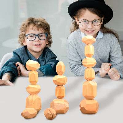5 cm 36 sztuk cyfrowe drewniane klocki zabawki dla dzieci geometryczne bloki do układania w stosy