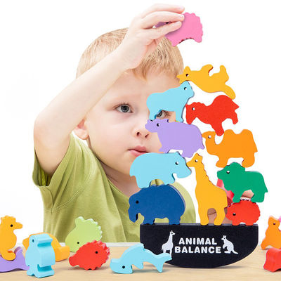 Dzieci 3cm dinozaur drewniane klocki zabawki drewniane klocki dla zwierząt