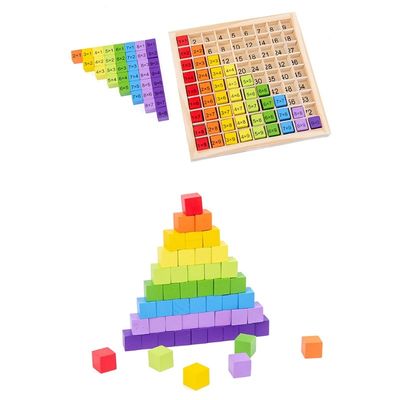 Montessori 0,59in 99 numer drewniany stół do zabawek matematycznych liczydło zabawka do liczenia