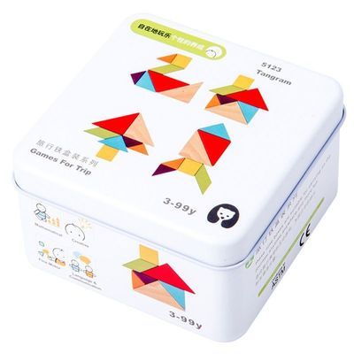 Early Learning Portable Plan Toys Building Blocks Magnetyczne drewniane klocki