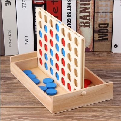 Wiersz edukacyjny 4cm drewniane szachy zestaw prezent urodzinowy dla dzieci