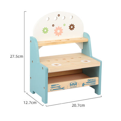 Parent Child InteractiveWooden Workbench Narzędzia do rozwoju inteligencji