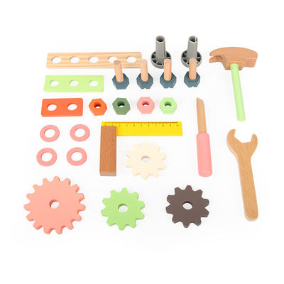 Parent Child InteractiveWooden Workbench Narzędzia do rozwoju inteligencji