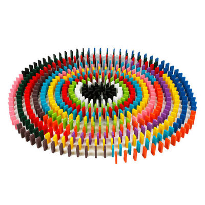 100 200 300 500 szt. Drewniane klocki domino