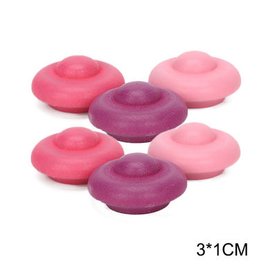6 sztuk Rainbow Stacker Montessori Edukacyjne drewniane zabawki