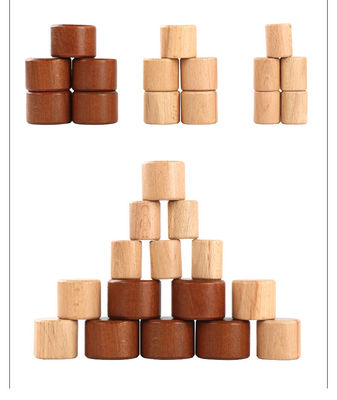 Drewniane klocki dla dzieci Montessori Moon Balance