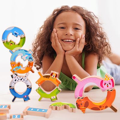 ODM Edukacyjne gry Moon Dog Animal Balance dla dzieci