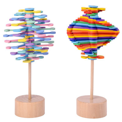 Marca Dragon Color Montessori Drewniane zabawki dekompresyjne