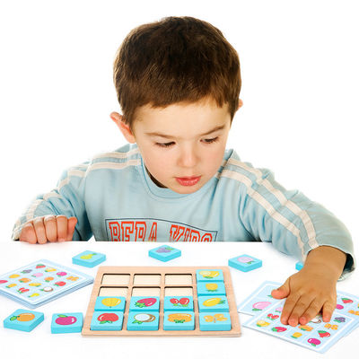 Drewniana gra planszowa ODM Montessori dla dzieci