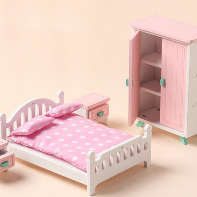 Mini Montessori Drewniane zabawki do sypialni dla dziewczynek bez zadziorów