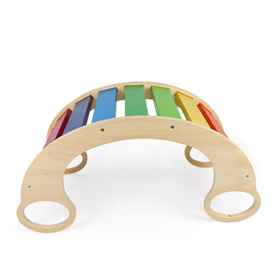 OEM Baby Montessori Rainbow Drewniana rama wspinaczkowa