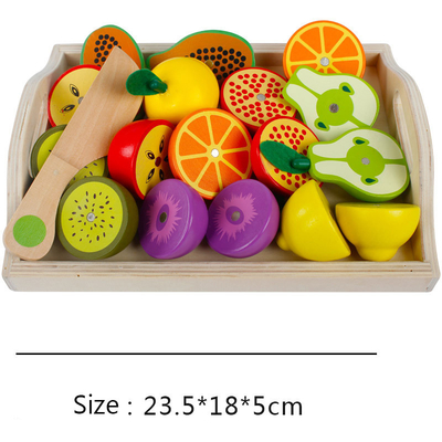 Montessori Kitchen Udawaj zabawka dla dzieci do cięcia owoców Vegeta