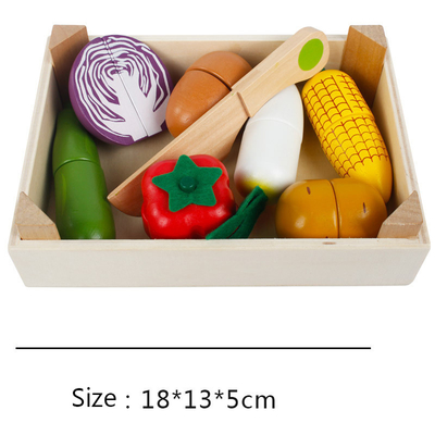 Montessori Kitchen Udawaj zabawka dla dzieci do cięcia owoców Vegeta