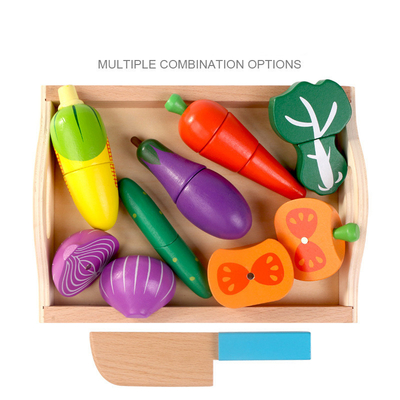 Montessori Kitchen Udawaj zabawka dla dzieci do cięcia owoców Vegeta
