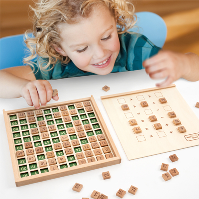 Montessori Edukacyjna drewniana zabawka matematyczna do liczenia liczby w wieku przedszkolnym