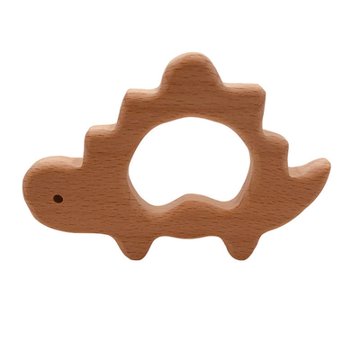 Drewniane gryzaki dla dzieci Food Grade Animal Tortoise Koala Whale Turtle Shape