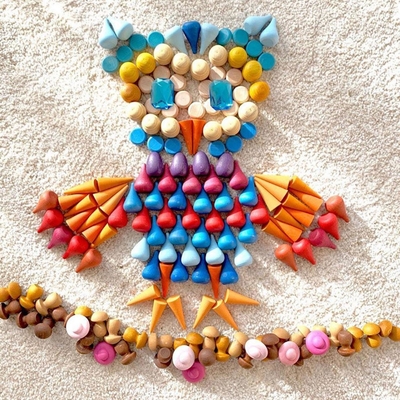 Drewniane Rainbow Luźne części Kolorowe Montessori dla dziecka w wieku przedszkolnym