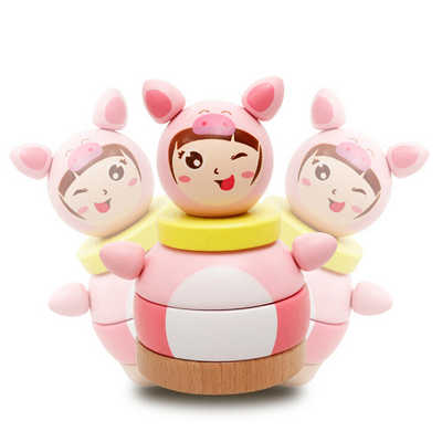 Tumbler Doll Roly Poly Mobilna grzechotka Zabawka dla niemowląt Noworodki Prezent dla dzieci