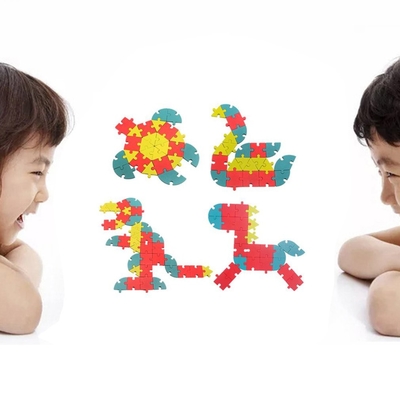 Dzieci Drewniane kreatywne układanki Building Block 1 zestaw DIY 3D Educational