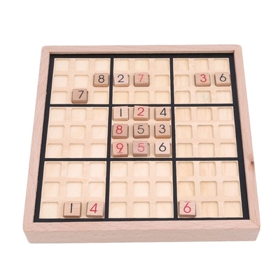 Dzieci Sudoku Chess Beech International Warcaby Składany stół do gry