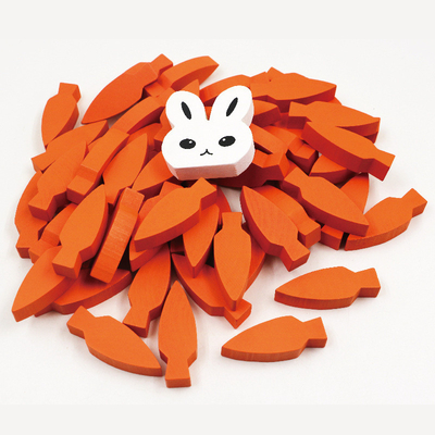 54 Bunny Stacked High Children's Building Block Oświecenie Wczesna edukacja